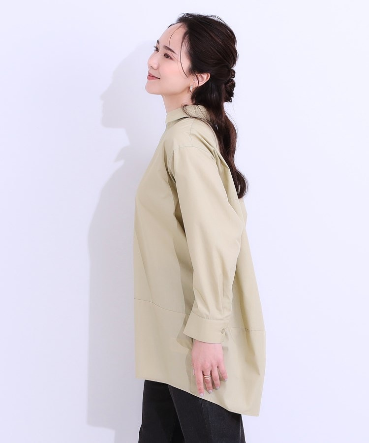 シューラルー(SHOO・LA・RUE)の【洗える/S-LL】きれいに体型カバーが叶うチュニックシャツ6