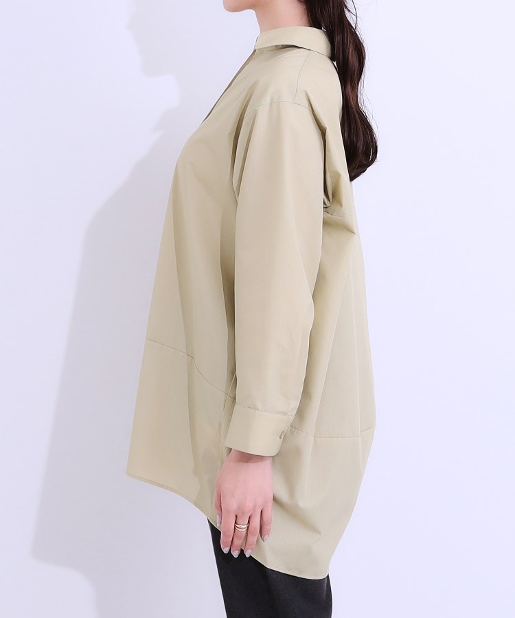 シューラルー(SHOO・LA・RUE)の【洗える/S-LL】きれいに体型カバーが叶うチュニックシャツ14