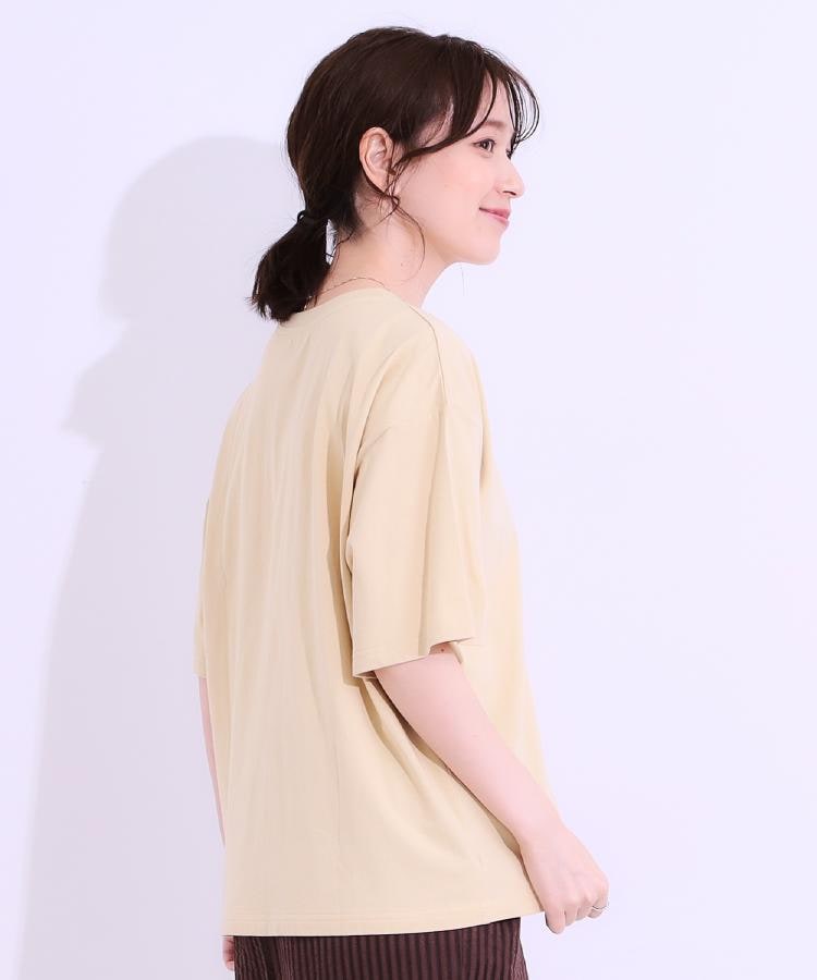 シューラルー(SHOO・LA・RUE)の【選べる4柄】コットンプリントロゴTシャツ26
