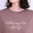 シューラルー(SHOO・LA・RUE)の【選べる4柄】コットンプリントロゴTシャツ36