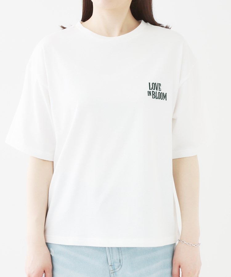 シューラルー(SHOO・LA・RUE)の【選べる4柄】コットンプリントロゴTシャツ33