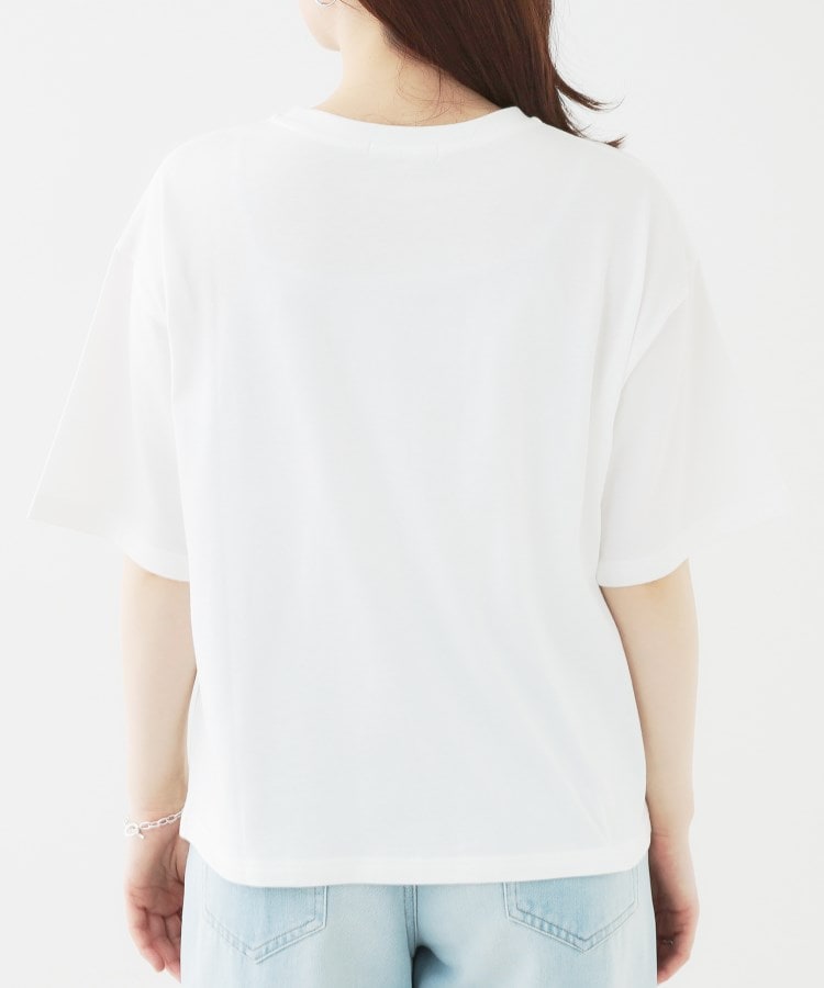シューラルー(SHOO・LA・RUE)の【選べる4柄】コットンプリントロゴTシャツ35