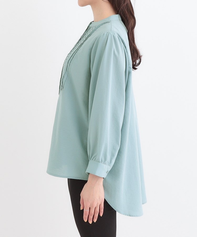 シューラルー(SHOO・LA・RUE)の【S-LL】お顔周りを華やかに おりがみタックブラウス14