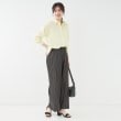 シューラルー(SHOO・LA・RUE)の【洗える/S-LL】楽してほっそり見え カットプリーツパンツ7
