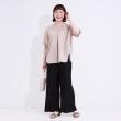 シューラルー(SHOO・LA・RUE)の【洗える/S-LL】楽してほっそり見え カットプリーツパンツ33