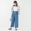 シューラルー(SHOO・LA・RUE)の【洗える/S-LL】シアーネックがこなれ見え リブタンクトップ3
