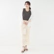 シューラルー(SHOO・LA・RUE)の【洗える/S-LL】シアーネックがこなれ見え リブタンクトップ7