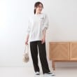 シューラルー(SHOO・LA・RUE)の【洗える/S-LL】やわらか楽ちん カットリブパンツ7