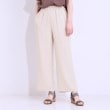 シューラルー(SHOO・LA・RUE)の【洗える/接触冷感/UV/SS-3L】さらさらぷるんワイドパンツ5