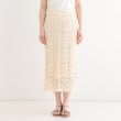 シューラルー(SHOO・LA・RUE)のかぎ針風パッチワークが大人かわいいニットスカート13