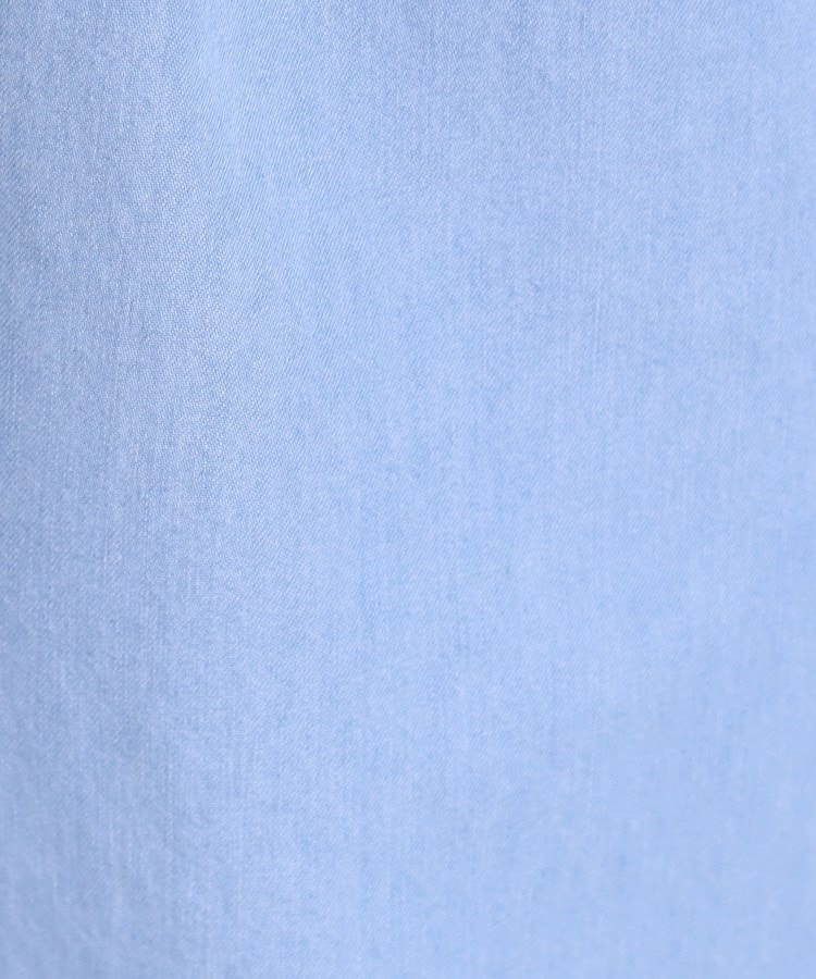 シューラルー(SHOO・LA・RUE)の【洗える/S-LL】ウエストゴムが楽ちん さらさらワイドデニム8