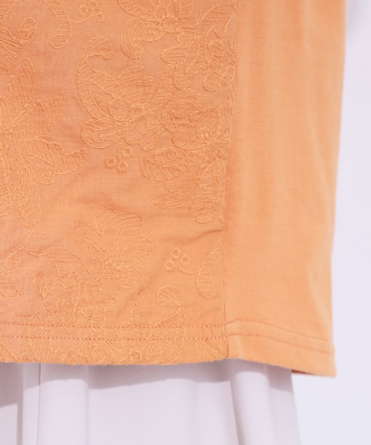 シューラルー(SHOO・LA・RUE)の一枚でサマ見え フローラル刺繍トップス19