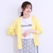 シューラルー(SHOO・LA・RUE)の【洗える/S-LL】ナチュラルなシアー感が魅力 Vネックカーディガン21