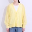 シューラルー(SHOO・LA・RUE)の【洗える/S-LL】ナチュラルなシアー感が魅力 Vネックカーディガン25
