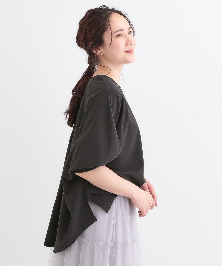 シューラルー(SHOO・LA・RUE)の【洗える/S-LL】体型カバーにも ゆるりと着られる ドルマントップス6
