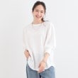 シューラルー(SHOO・LA・RUE)の【洗える/S-LL】体型カバーにも ゆるりと着られる ドルマントップス13