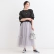 シューラルー(SHOO・LA・RUE)の【洗える/S-LL】体型カバーにも ゆるりと着られる ドルマントップス7