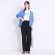 シューラルー(SHOO・LA・RUE)の【洗える/S-LL】麻調ビンテージストレート3