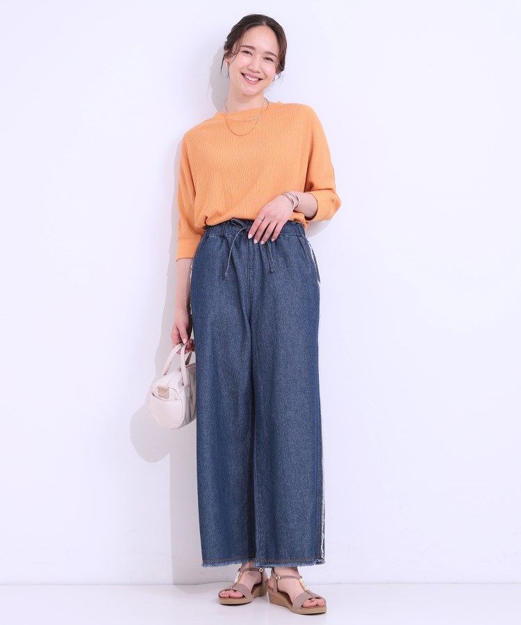 シューラルー(SHOO・LA・RUE)の【S-LL】ゆるシルエットが心地よい リブドルマントップス19