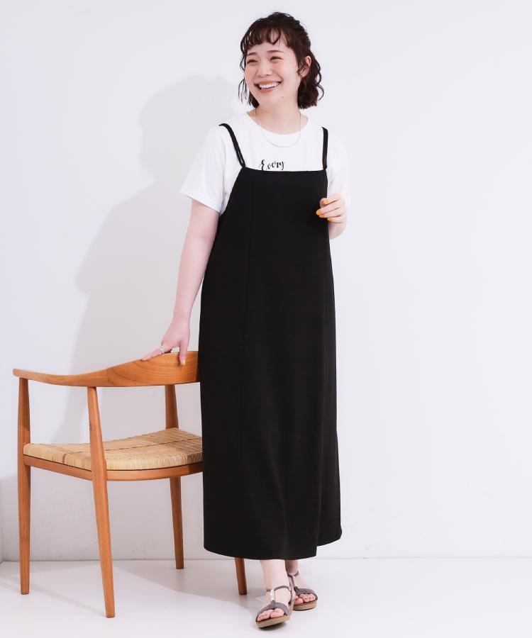 シューラルー(SHOO・LA・RUE)の肩ひも調節ができるフレアキャミドレス22