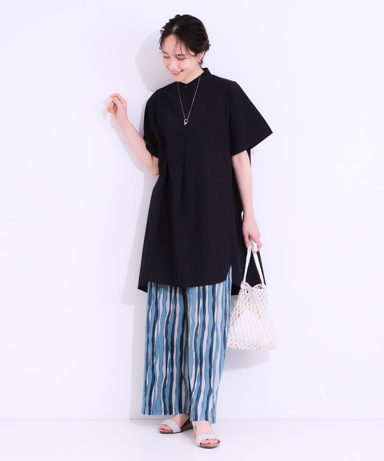 シューラルー(SHOO・LA・RUE)のエシカルブロードチュニックワンピース7