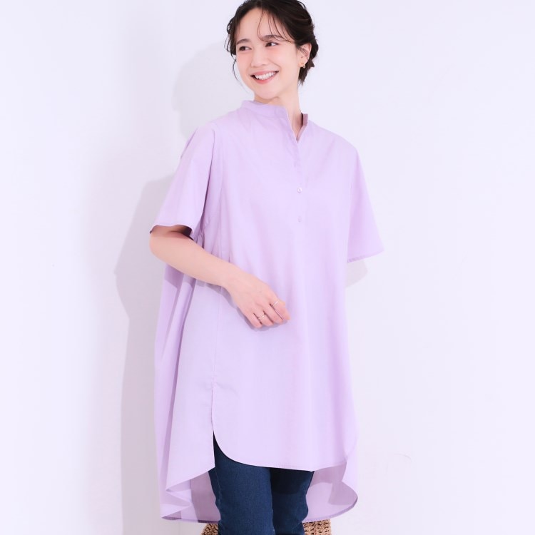 シューラルー(SHOO・LA・RUE)のエシカルブロードチュニックワンピース