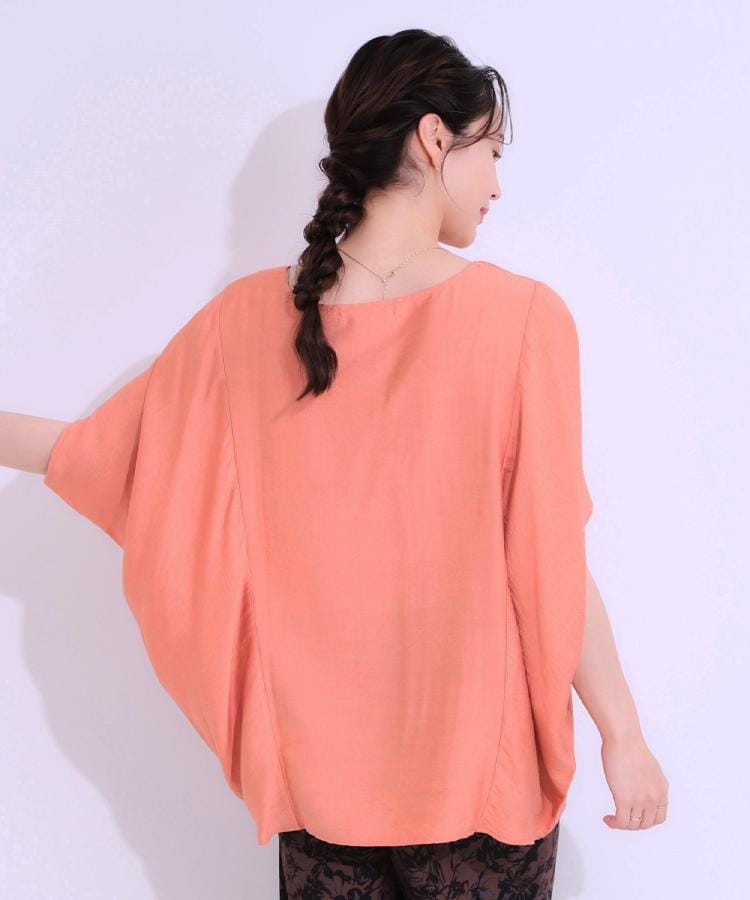 シューラルー(SHOO・LA・RUE)の【S-LL/ひんやり/体型カバー】ゆるシルエットが心地よい ドルマンブラウス18