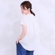 シューラルー(SHOO・LA・RUE)の【洗える/S-LL】涼やかで好印象 サッカーブラウス10