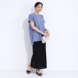シューラルー(SHOO・LA・RUE)の【洗える/S-LL/ひんやり/UV】汗をかいても気になりにくい スリットトップス25