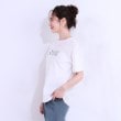 シューラルー(SHOO・LA・RUE)の【S-LL/ひんやり/UV】汗をかいても気になりにくい グラフィックTシャツ10
