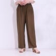 シューラルー(SHOO・LA・RUE)の【S-LL/ひんやり】インしない着こなしにも ドビースラブ ストレートパンツ5
