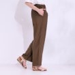 シューラルー(SHOO・LA・RUE)の【S-LL/ひんやり】インしない着こなしにも ドビースラブ ストレートパンツ6