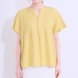 シューラルー(SHOO・LA・RUE)の【洗える/S-LL】ふわりシルエットが涼しげ フロントボタンブラウス13