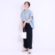 シューラルー(SHOO・LA・RUE)の【S-LL/接触冷感】後ろ姿も抜かりなく インせず着られる バックギャザーシャツ11