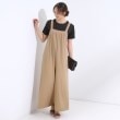 シューラルー(SHOO・LA・RUE)の裏がサラサラやわらか ギャザーサロペット9