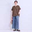 シューラルー(SHOO・LA・RUE)の【洗える/S-LL/プチプラ】梨地バンドカラーシャツ11
