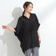 シューラルー(SHOO・LA・RUE)の【ひんやり】身体のラインをきれいに見せるコクーンシルエットワンピース6