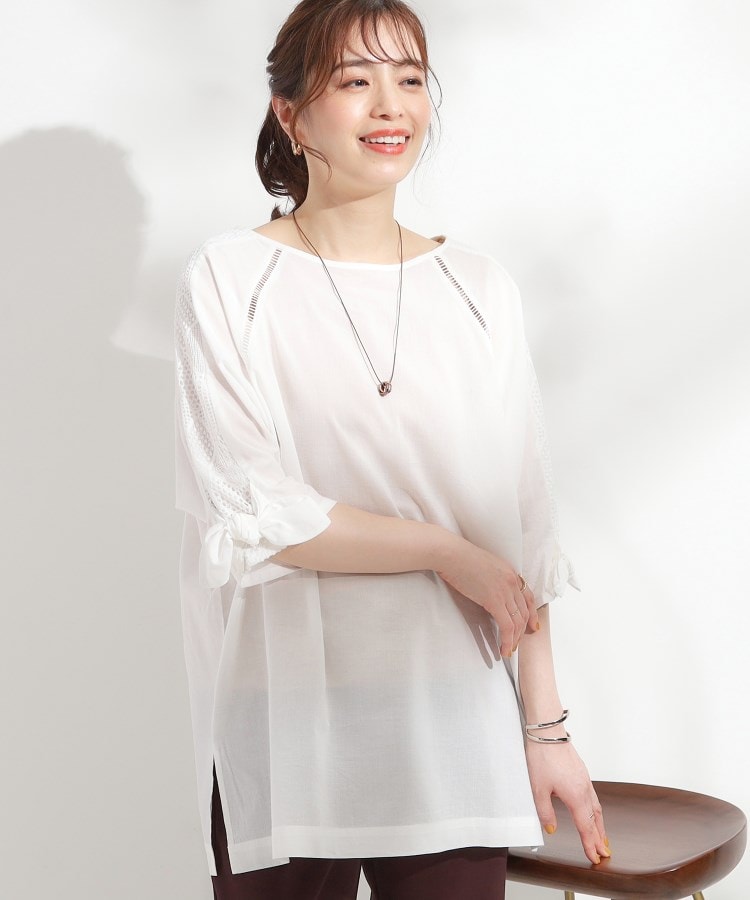 袖デザインが華やか チュニックワンピース（チュニック） | SHOO