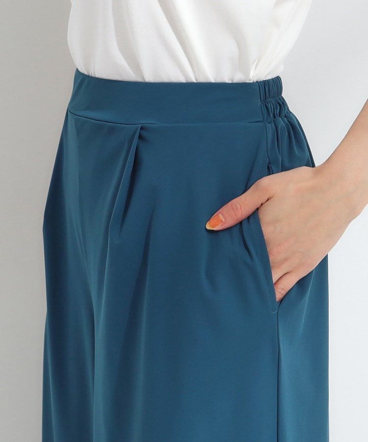シューラルー(SHOO・LA・RUE)のさらさらひんやりストレッチガウチョパンツ18