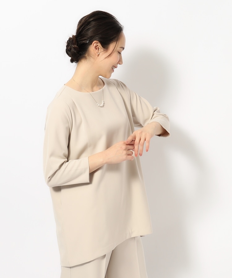 S-3L】ダブルクロスチュニック(チュニック) | SHOO・LA・RUE S-3L】ダブルクロスチュニック(チュニック) | SHOO・LA・RUE