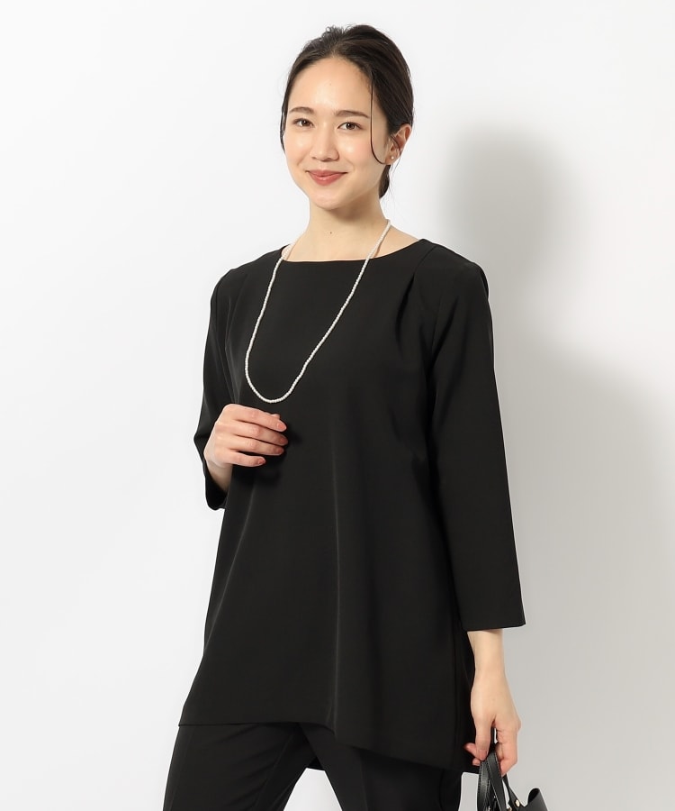 S-3L】ダブルクロスチュニック(チュニック) | SHOO・LA・RUE S-3L】ダブルクロスチュニック(チュニック) | SHOO・LA・RUE