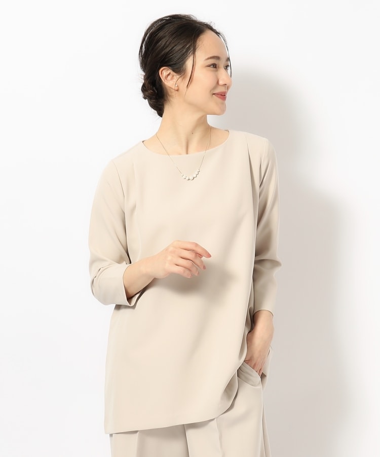 S-3L】ダブルクロスチュニック(チュニック) | SHOO・LA・RUE S-3L】ダブルクロスチュニック(チュニック) | SHOO・LA・RUE