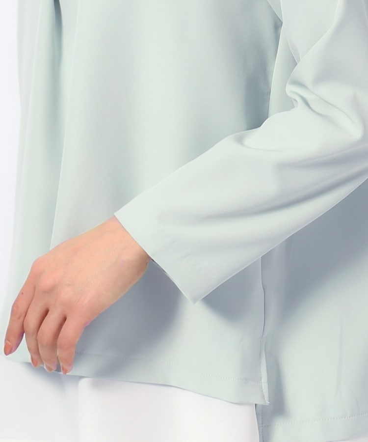 シューラルー(SHOO・LA・RUE)の【S-3L/2点セット】ストレッチ入りダブルクロスレイヤードセット15