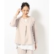 シューラルー(SHOO・LA・RUE)の【S-3L/2点セット】ストレッチ入りダブルクロスレイヤードセット1