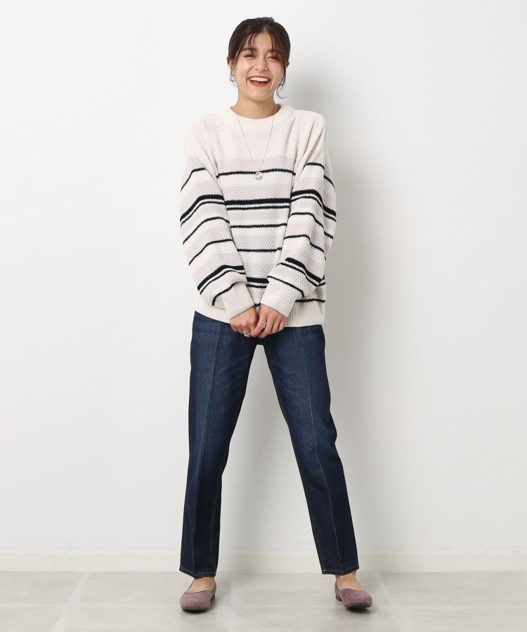 テーパード シルエットで細見え!デニムパンツ(デニムパンツ テーパード シルエットで細見え!デニムパンツ(デニムパンツ