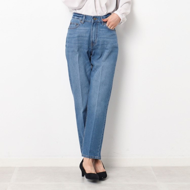 テーパード シルエットで細見え!デニムパンツ(デニムパンツ テーパード シルエットで細見え!デニムパンツ(デニムパンツ