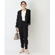 シューラルー(SHOO・LA・RUE)の【S-3L/洗える/通勤】ダブルクロス Vネックジャケット【CIRCRIC】36
