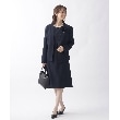 シューラルー(SHOO・LA・RUE)の【S-3L/洗える/通勤】ダブルクロス Vネックジャケット【CIRCRIC】21