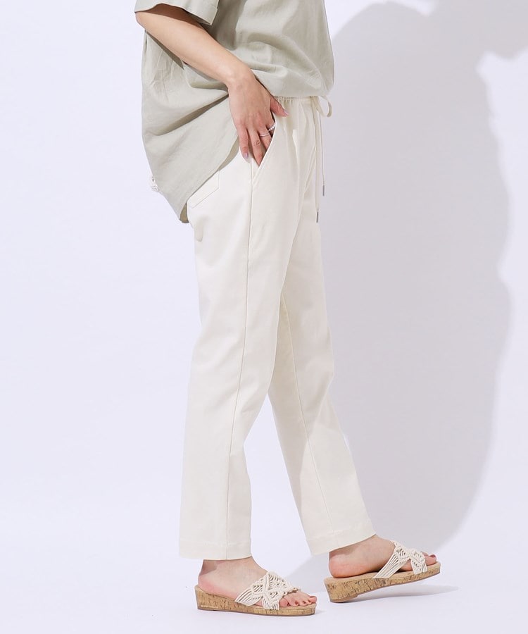 シューラルー(SHOO・LA・RUE)の【SS-3L/無理せずスリム】 ぐんぐん伸びる イージーテーパードパンツ2