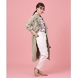 シューラルー(SHOO・LA・RUE)の【SS-3L/美脚シルエット】いつでも頼れる デニムテーパードパンツ21